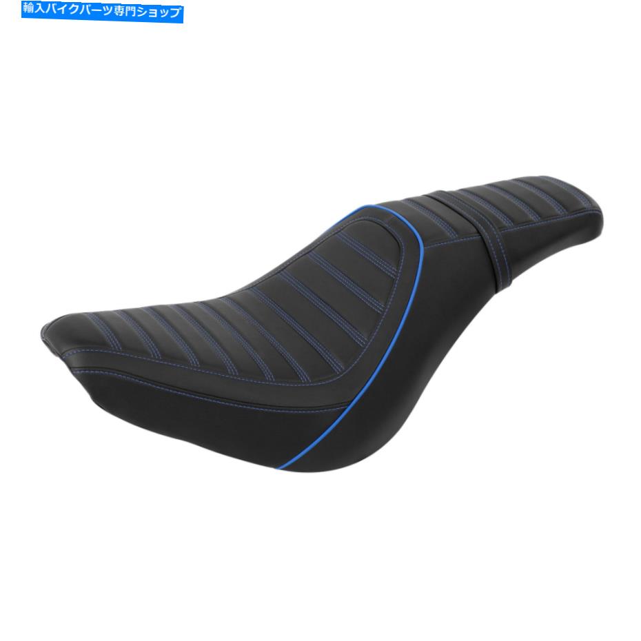 シート ブラックドライバー&助手席フィットハーレーソフトデラックス2018-2021 2019 2020 Black Driver & Passenger Seat Fit For Harley Softail Deluxe 2018-2021 2019 2020【並行輸入品】