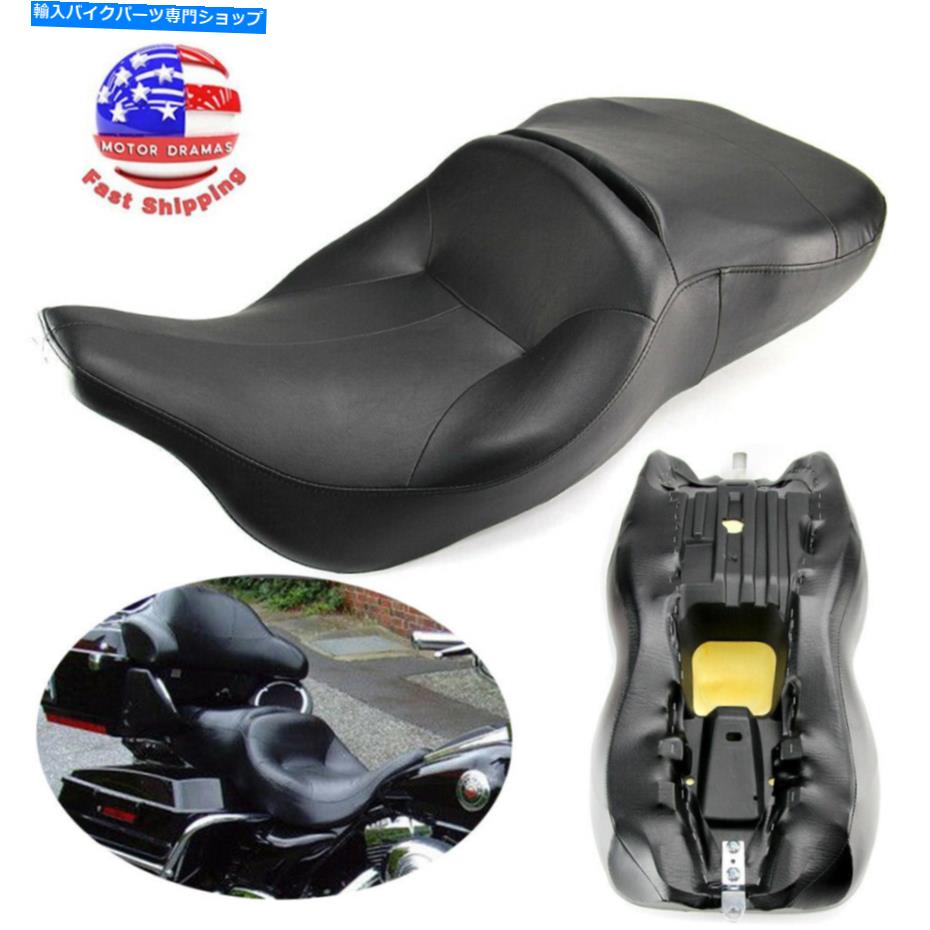 シート ライダー&旅客2 up harley Electra Glide Flht Classic 1997-07の運転席 Rider & Passenger 2 Up Driver Seat For Harley Electra Glide FLHT Classic 1997-07【並行輸入品】|Us Custom Parts Shop USDM