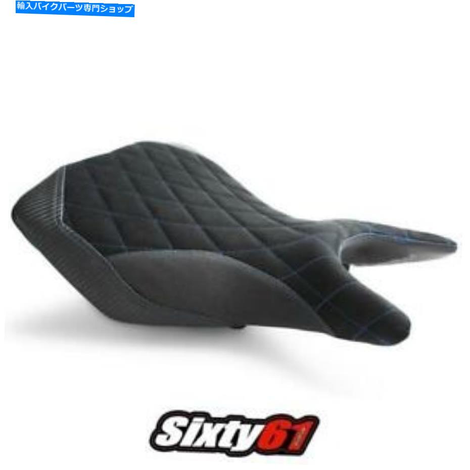 シート ヤマハMT03 MT 03シートカバー2020 2021 Luimoto Black Blue Suede Front Yamaha MT03 MT 03 Seat Cover 2020 2021 Luimoto Black Blue Suede Front【並行輸入品】