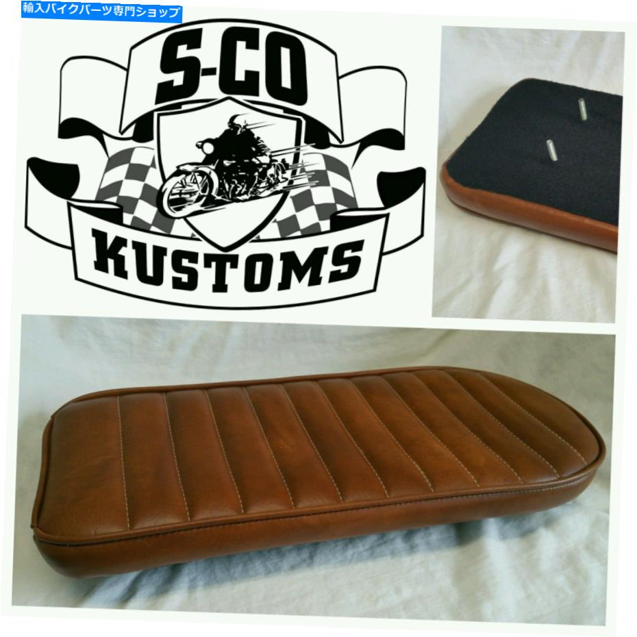 シート オートバイシート、ブラット、スクランブラ、カフェレーサー、トラッカー、S20RWPF Motorcycle Seat, Brat, Scrambler, Cafe Racer, Tracker, S20RWPF【並行輸入品】