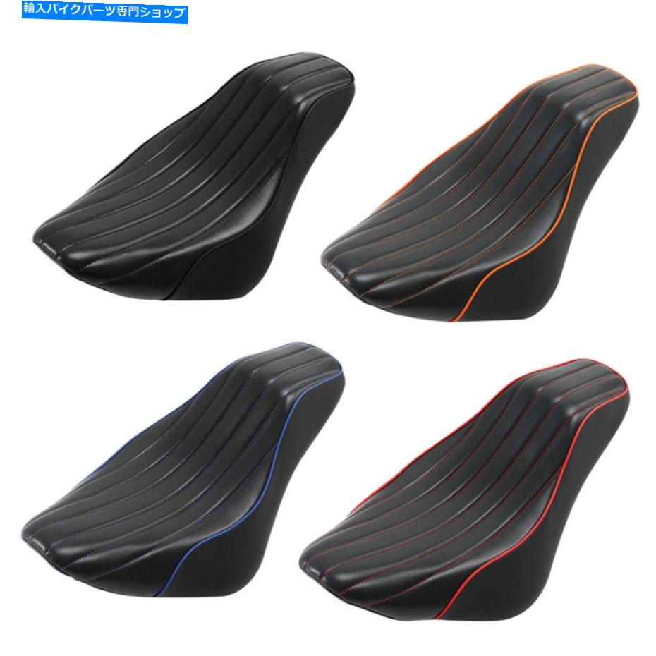 シート ハーレーソフトスリム2018-2021ストリートボブ114 2021のためのドライバーライダーソロのシートフィット Driver Rider Solo Seat Fit For Harley Softail Slim 2018-2021 Street Bob 114 2021【並行輸入品】