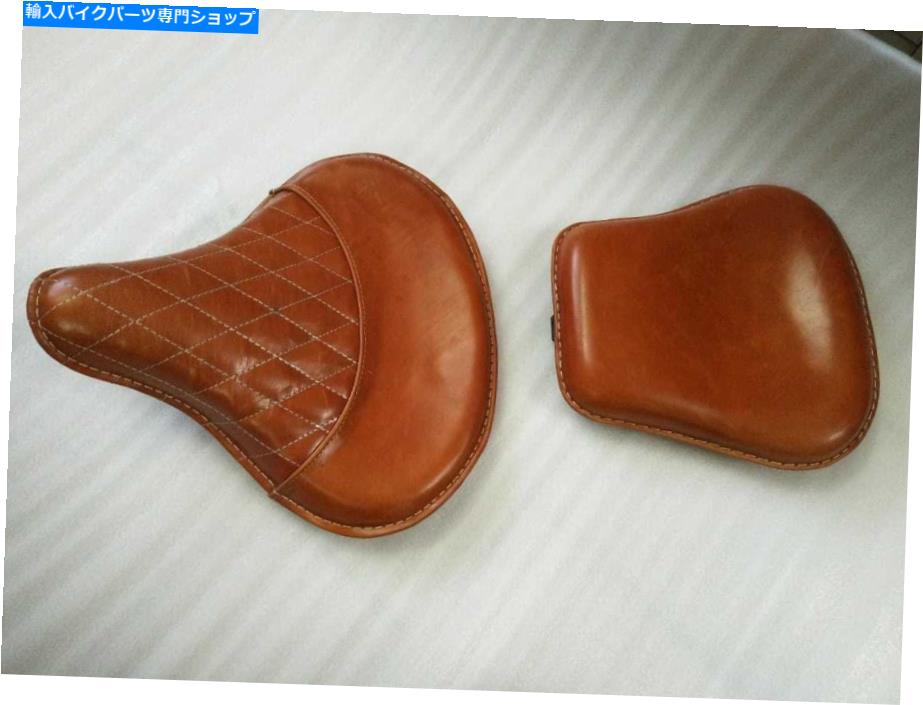 シート ロイヤルエンフィールドクラシック500CCバイクフロント＆リアシートタンカラー Royal Enfield Classic 500cc Bike Front & Rear Seat Tan Color【並行輸入品】｜Us Custom Parts Shop USDM