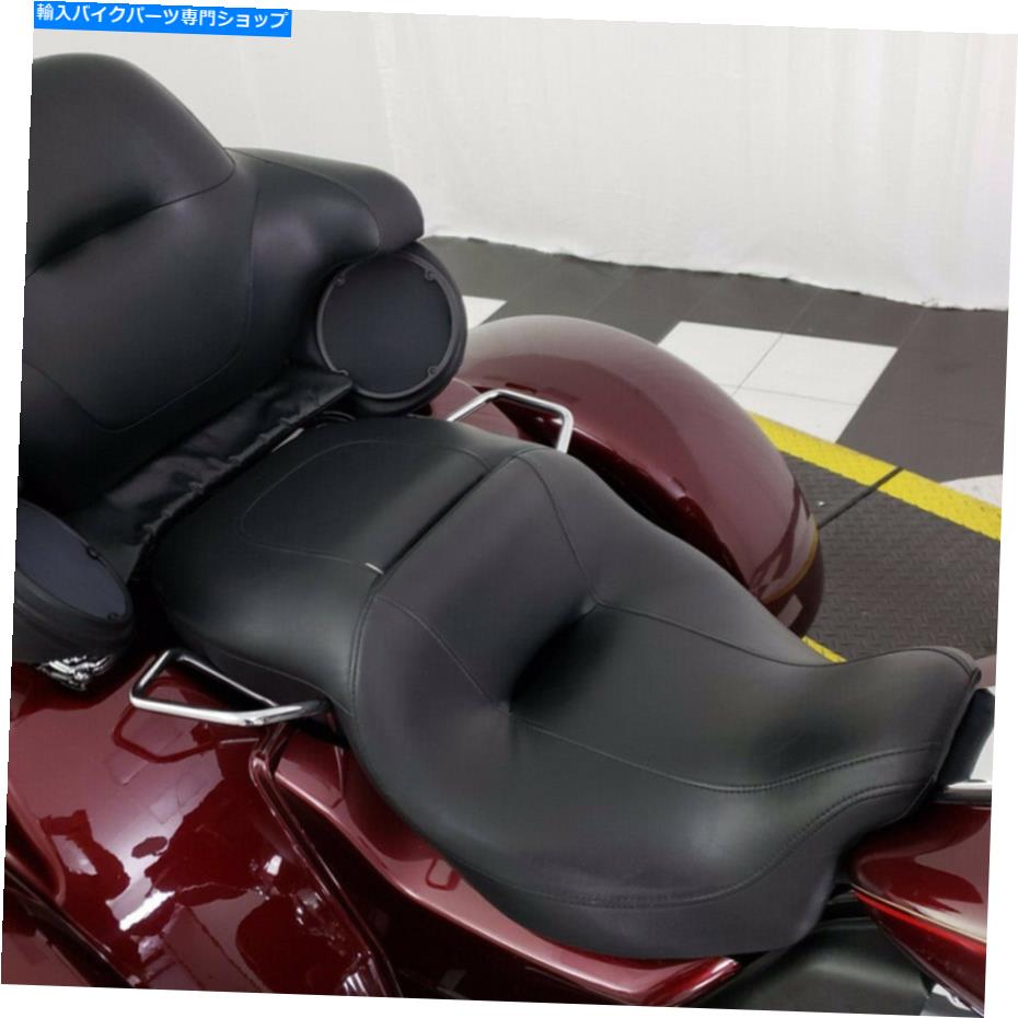 シート ハーレーエレクトログライドウルトラリミテッド2008-2020のための運転席旅客席の2アップ Driver Passenger Seat Two-Up For Harley Electra Glide Ultra Limited 2008-2020【並行輸入品】