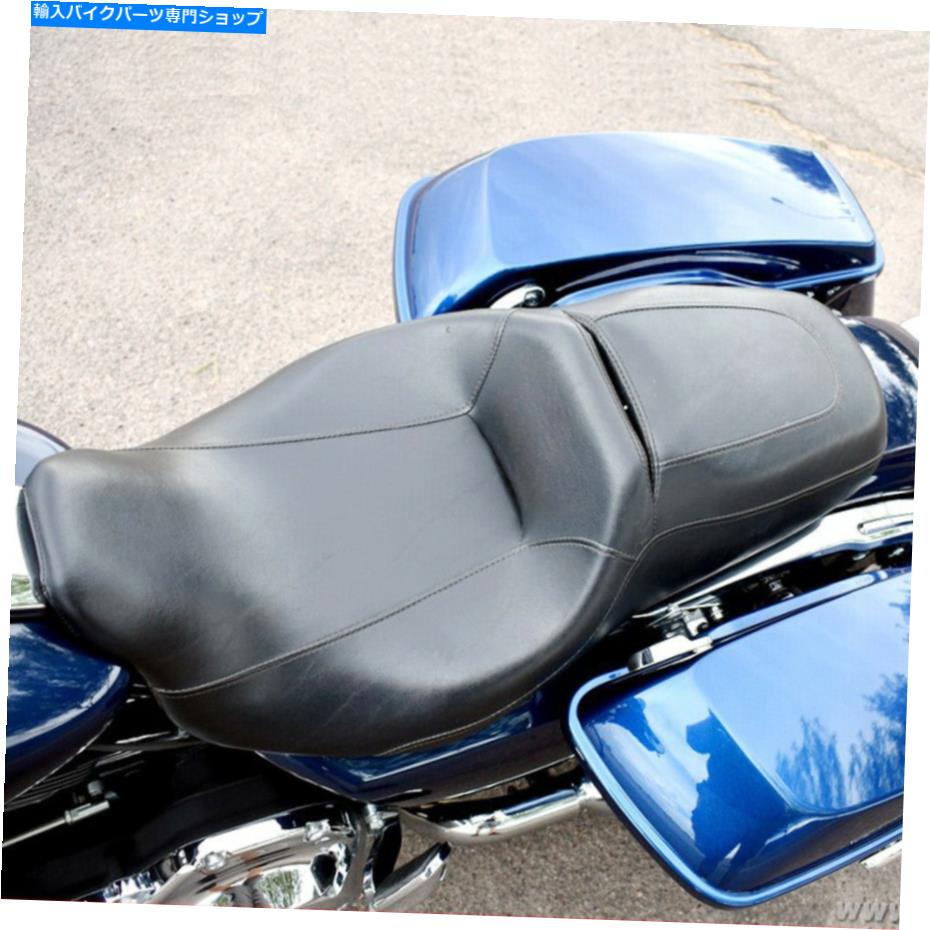 シート ハーレーツーリングストリートグライドロード王08-20のライダードライバー旅客2upシート Rider Driver Passenger 2Up Seat For Harley Touring Street Glide Road King 08-20【並行輸入品】
