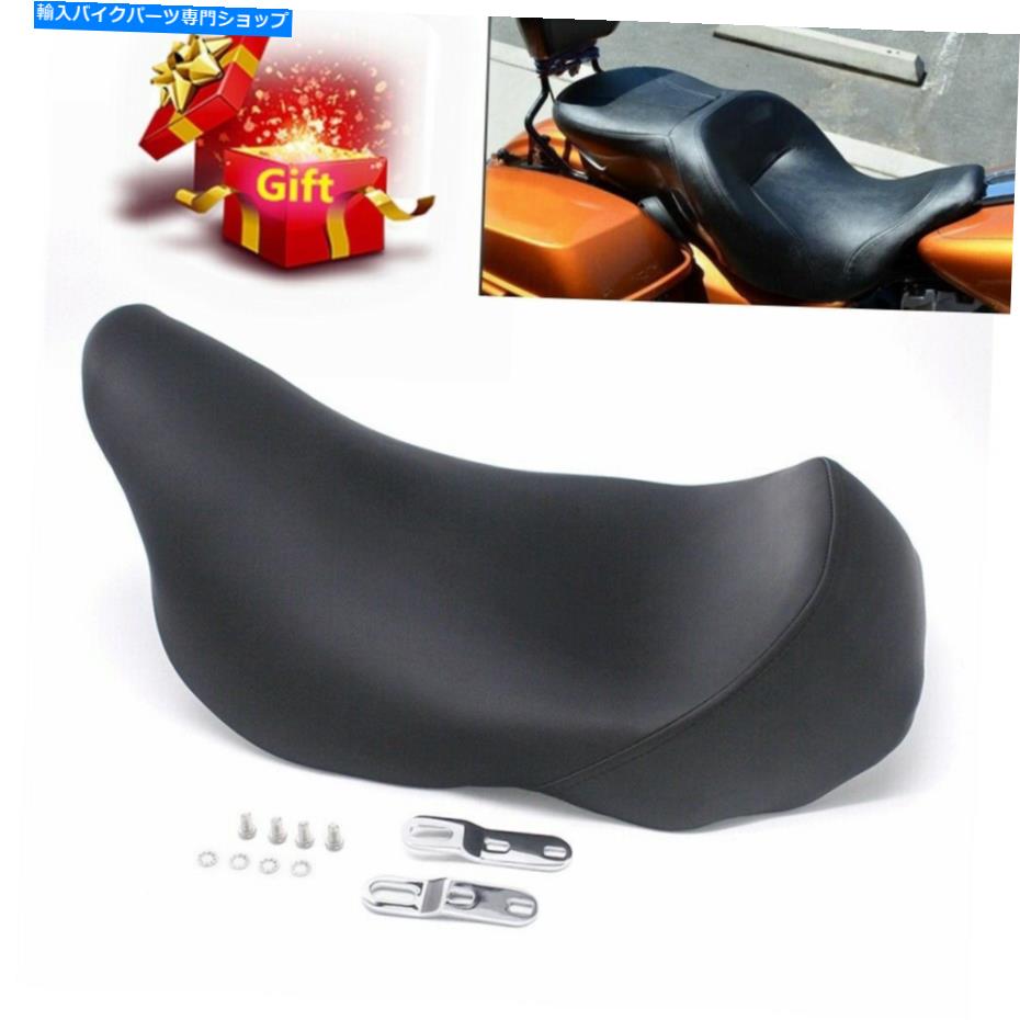 シート 2008-2020ハーレーツーリングFLTRバッガードレッサーフロントドライバーソロシートクッション For 2008-2020 Harley Touring FLTR Bagger Dresser Front Driver Solo Seat Cushion【並行輸入品】｜Us Custom Parts Shop USDM