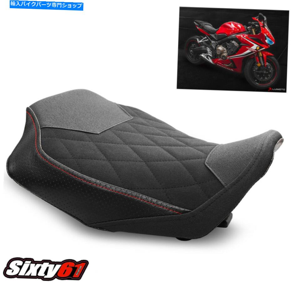 シート ホンダCBR650Rシートカバー2019-2020ルイモトブラックレッドスエードTEC-GRIP CBR 650R Honda CBR650R Seat Cover 2019-2020 Luimoto Black Red Suede Tec-Grip CBR 650R【並行輸入品】｜Us Custom Parts Shop USDM