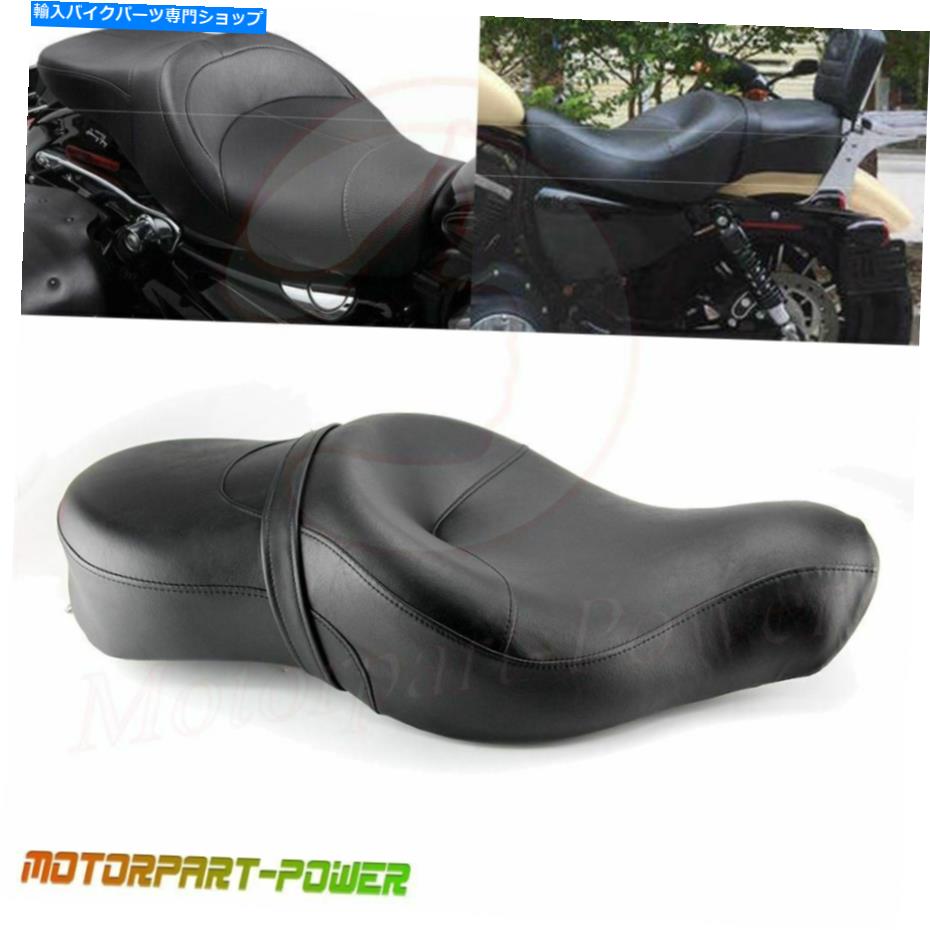 シート 運転手の乗客2 harley sportster xl 883 xr 1200カスタム2004-2019 Driver Passenger 2 up Seat For Harley Sportster XL 883 XR 1200 Custom 2004-2019【並行輸入品】|Us Custom Parts Shop USDM