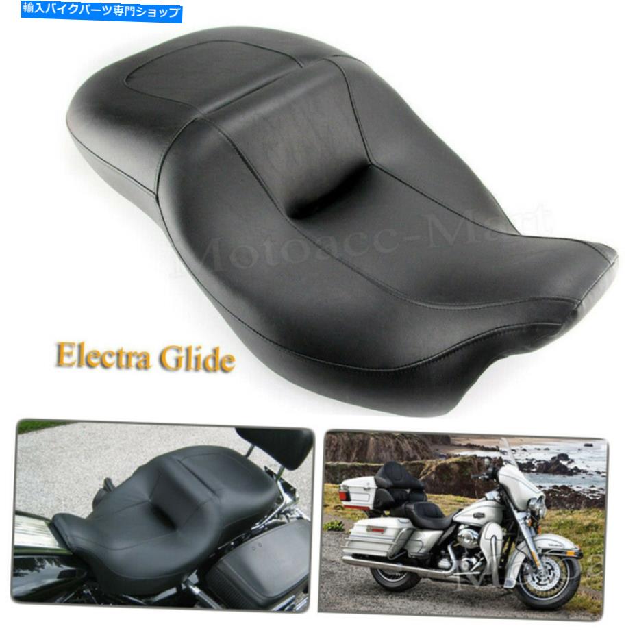 シート ハーレーエレクトログライドFlhtc Flht 2008-2019のための運転手の乗客2のツウニックシート Driver Passenger 2 Two-Up Seat For Harley Electra Glide FLHTC FLHT 2008-2019【並行輸入品】｜Us Custom Parts Shop USDM