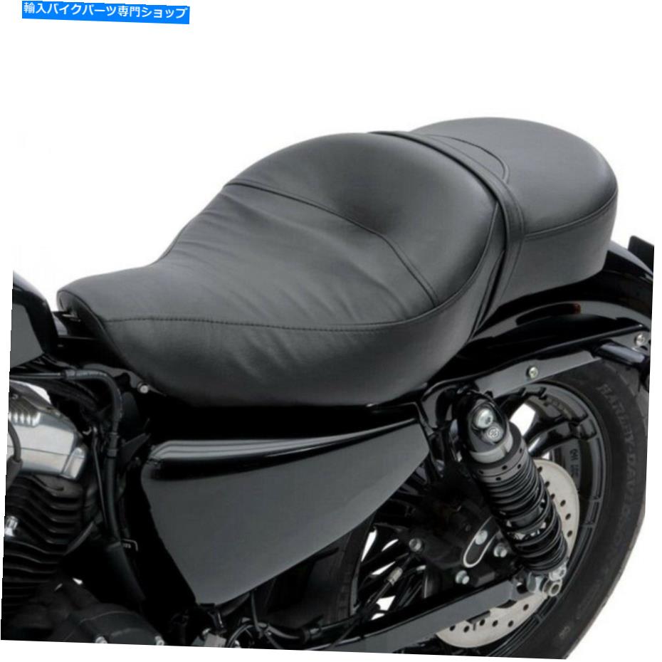 シート ハーレースポーツスターのための運転手の乗客の2つの上の座席883 1200 XL1200Tアイアン48 04-21 Driver Passenger Two Up Seat For Harley Sportster 883 1200 XL1200T Iron 48 04-21【並行輸入品】