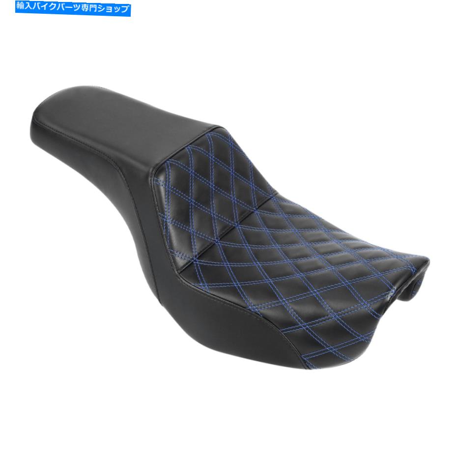 シート ハーレー・ダイナ・グライドFXDWGローライダー06-17 16のためのドライバー＆旅客シートフィット Driver & Passenger Seat Fit For Harley Dyna Wide Glide FXDWG Low Rider 06-17 16【並行輸入品】
