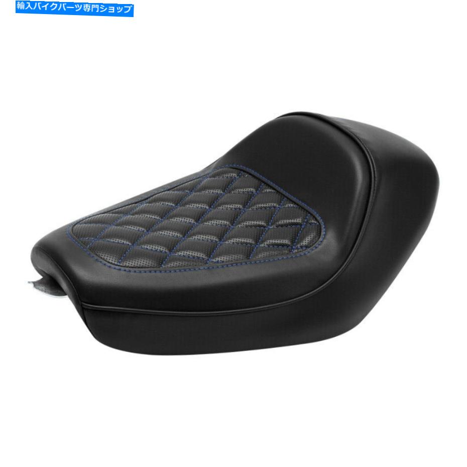 シート 青いステッチソロ運転ライダーシートフィットハーレースポーツスター1200 10-21 2016 Blue Stitching Solo Driver Rider Seat Fit For Harley Sportster 1200 10-21 2016【並行輸入品】|Us Custom Parts Shop USDM