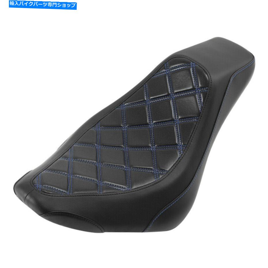 シート 青いステッチライダー運転席フィットハーレーソフトデラックスストリートボブ18-21 Blue Stitching Rider Driver Seat Fit For Harley Softail Deluxe Street Bob 18-21【並行輸入品】 46,993円