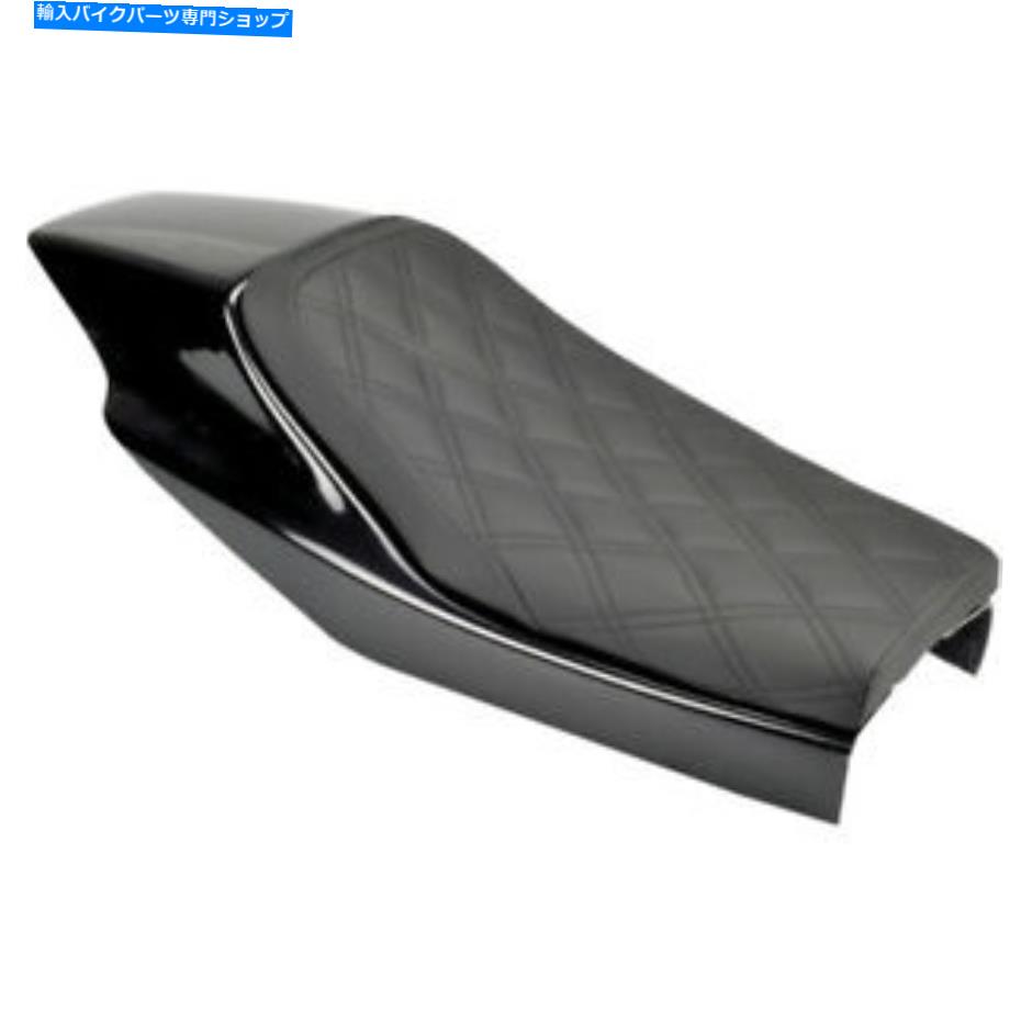 シート Saddlemen Eliminatorソロシート - ラティスステッチ（ブラック）Z4204 Saddlemen Eliminator Solo Seat - Lattice Stitched (Black) Z4204【並行輸入品】