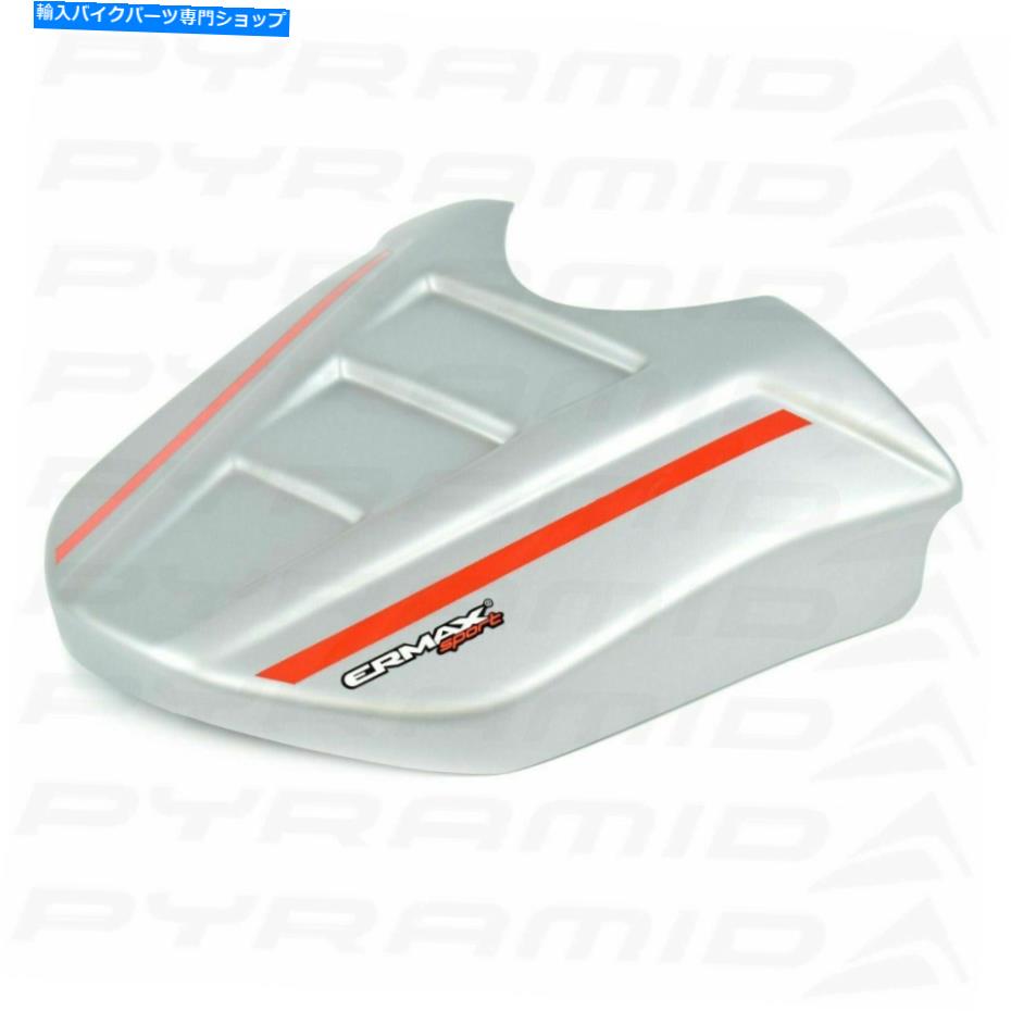 シート Ermax Ice Fluo Grey / Red Stripe Solo Seat Cowl Yamaha MT10 FZ10 19-20 8502FI132 ERMAX ICE FLUO GREY / RED STRIPE SOLO SEAT COWL YAMAHA MT10 FZ10 19-20 8502FI132【並行輸入品】