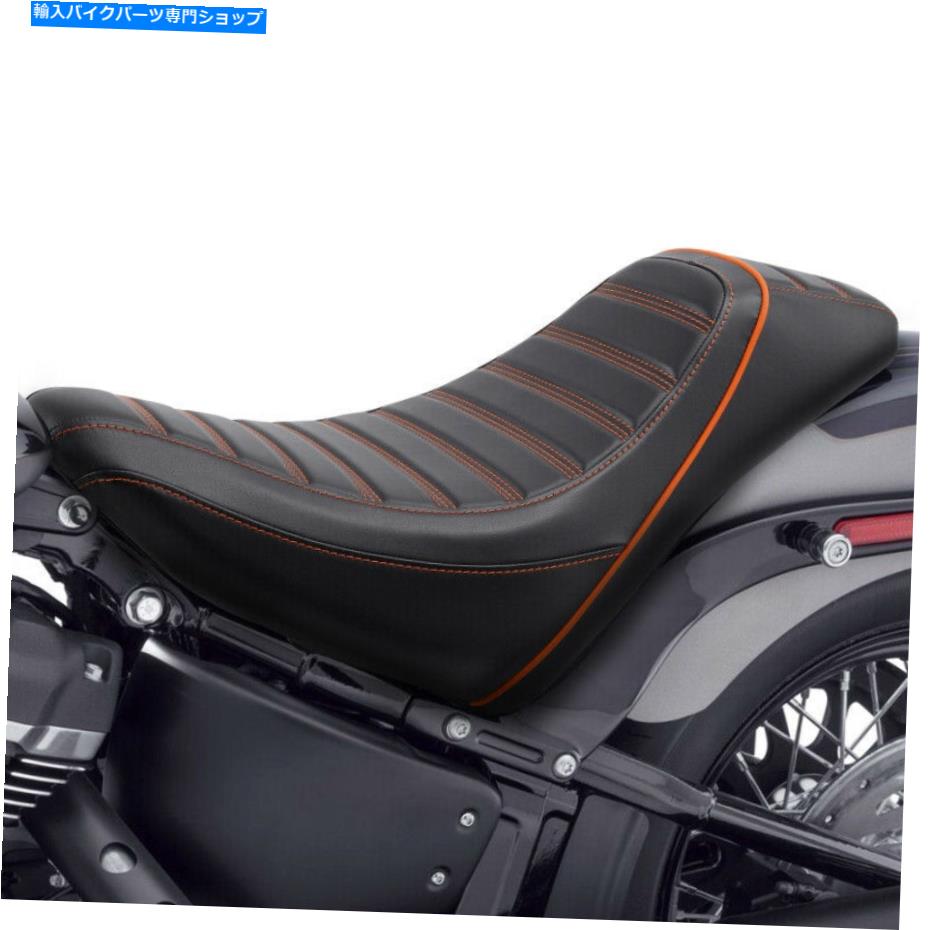 シート ワンピースソロライダードライバシートフィットハーレーソフトFLHC FLSL 18-21 One Piece Solo Rider Driver Seat Fit For Harley Softail FLHC FLHCS FLSL 18-21【並行輸入品】