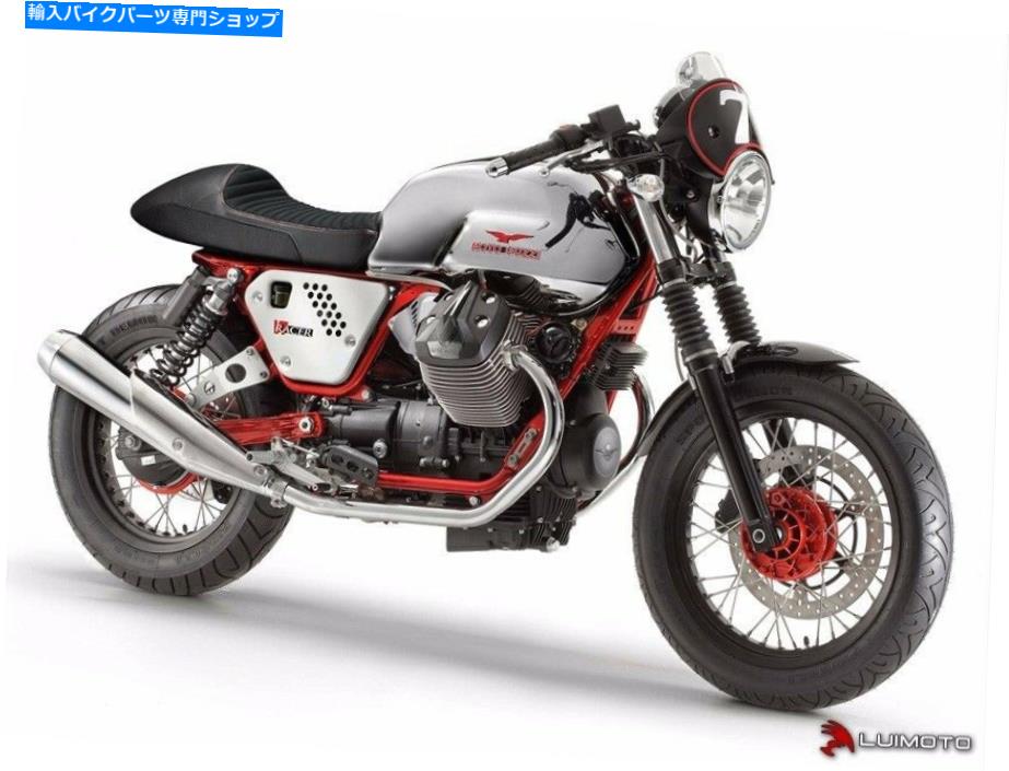 シート Moto Guzzi V7 Racer 2011-2020ライダーシートカバーカバースエードルイモト MOTO GUZZI V7 RACER 2011-2020 RIDER SEAT COVER COVERS SUEDE LUIMOTO【並行輸入品】