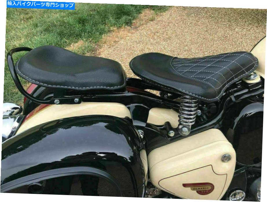 シート ロイヤルエンフィールドクラシック500CC EFIクラシック350CC UCEフロントリアシートブラックカラー Royal Enfield classic 500cc EFI classic 350CC UCE Front Rear Seat Black Color【並行輸入品】｜Us Custom Parts Shop USDM