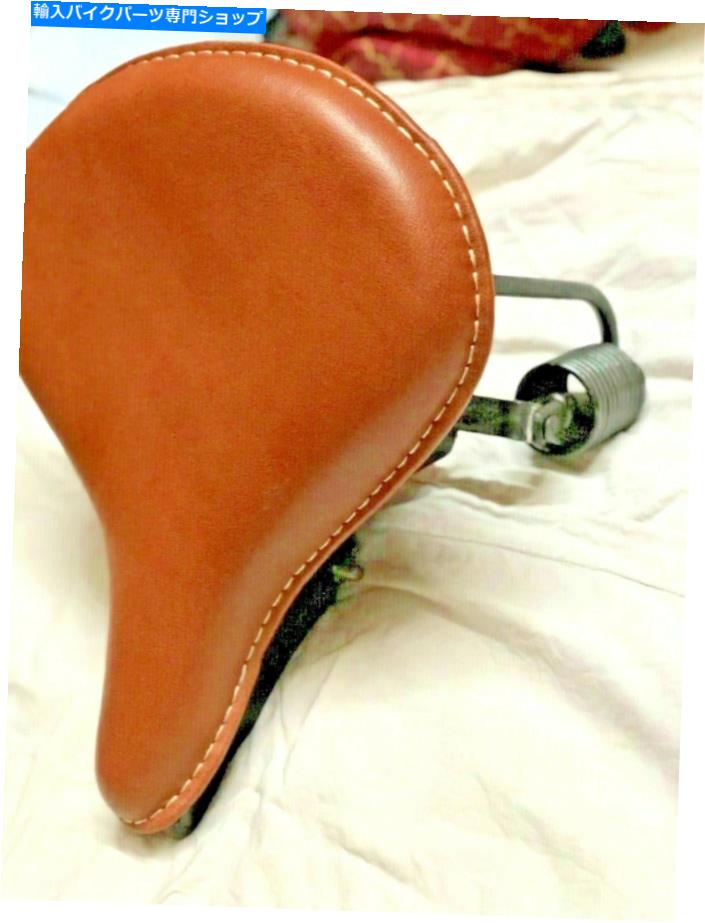 シート ビンテージオートバイの茶色のフロントシート純正レザーSunbeam AJS BSA 1920 22 brown Front seat for vintage motorcycle genuine leather sunbeam ajs bsa 1920 22【並行輸入品】|Us Custom Parts Shop USDM