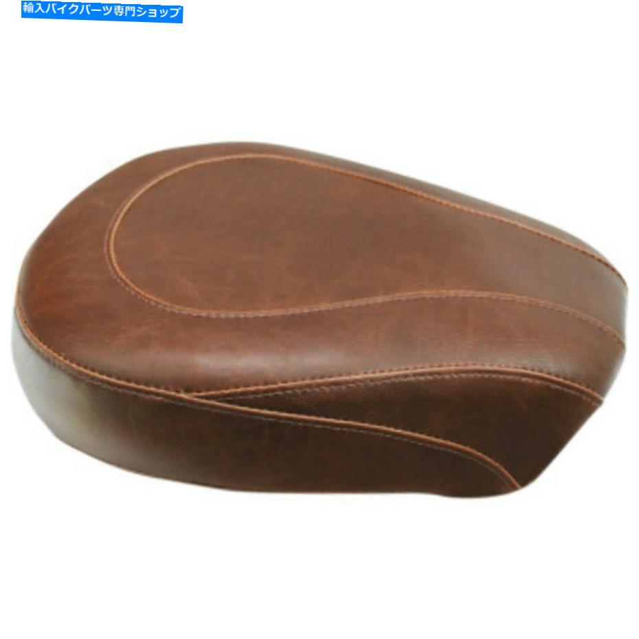 シート マスタングワイドトリッパーブラウンピリオン旅客リアパッドシートハーリーツーリング08+ Mustang Wide Tripper Brown Pillion Passenger Rear Pad Seat Harley Touring 08+【並行輸入品】｜Us Custom Parts Shop USDM