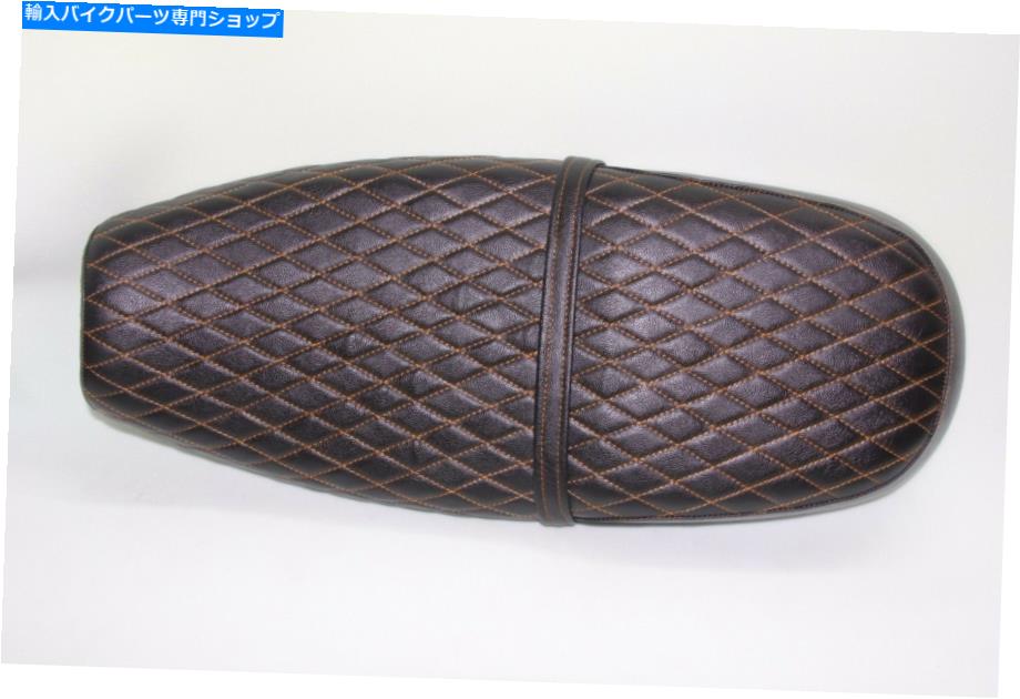 シート Threiumph Bonneville T100 Thruxton Scrambler SE 2001-2016ロープロフィールシート：7L5127 Triumph Bonneville T100 Thruxton Scrambler SE 2001-2016 low profile seat: 7L5127【並行輸入品】
