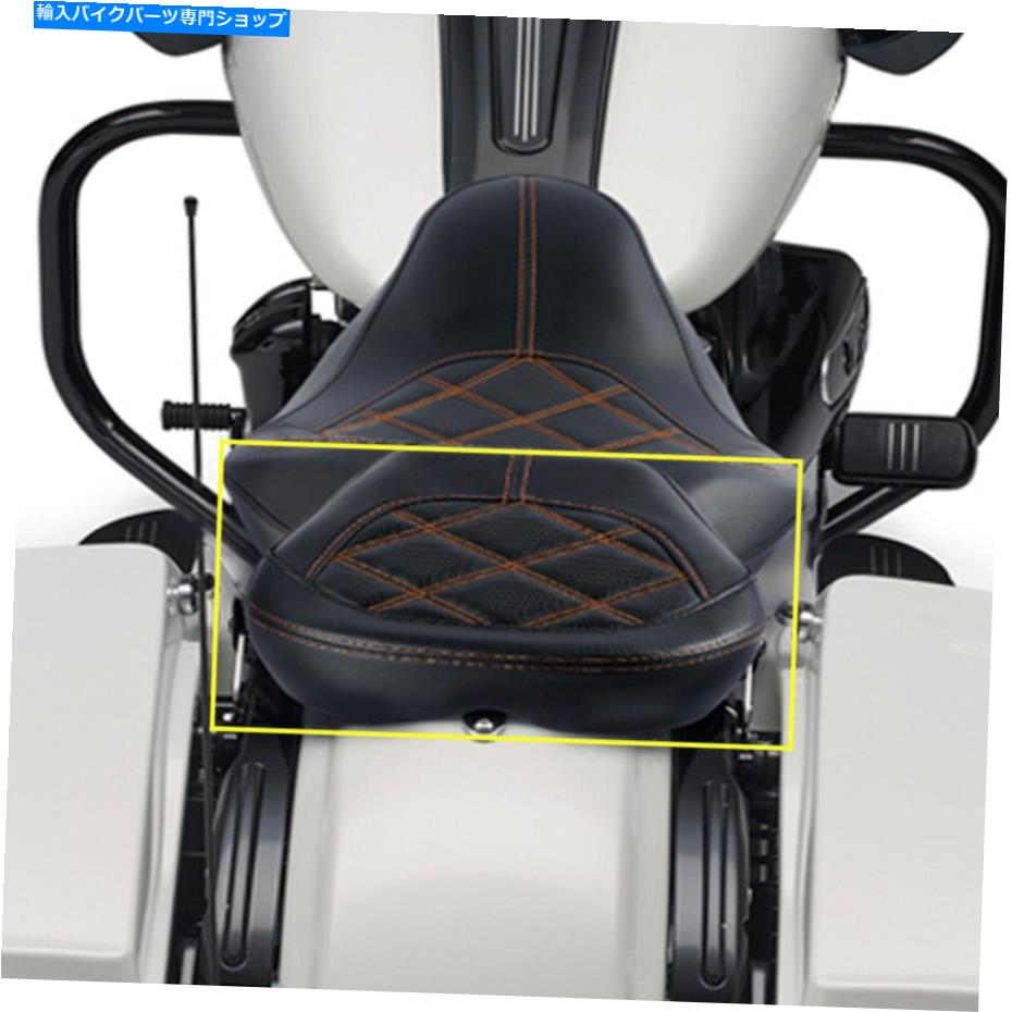 シート ハーレー・フリュームのための後部シートパッドフィット09-2020 Ultra Limited Flhtk 2010-2020 16 Rear Seat pad Fit For Harley FLHR 09-2020 Ultra Limited FLHTK 2010-2020 16【並行輸入品】