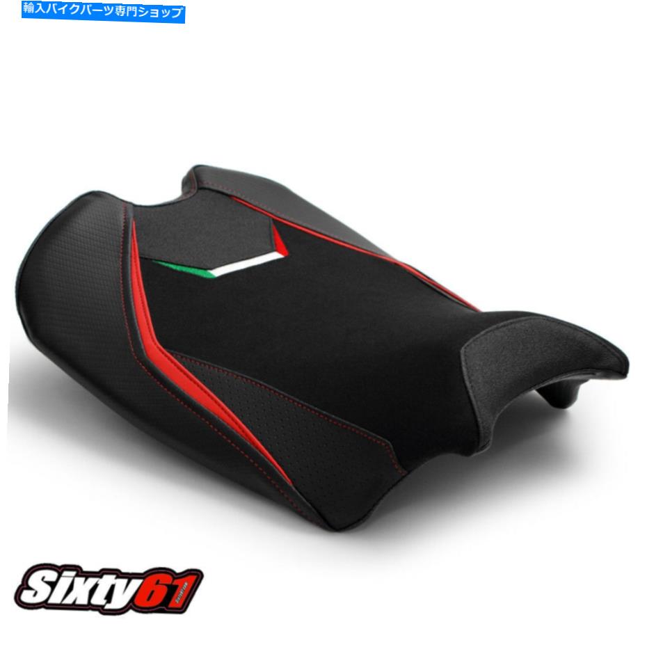 シート DUCATI PANIGALE V4シートカバー2018-2021ブラックレッドベロースTECグリップルイモトフロント Ducati Panigale V4 Seat Cover 2018-2021 Black Red Veloce Tec-Grip Luimoto Front【並行輸入品】 45,372円