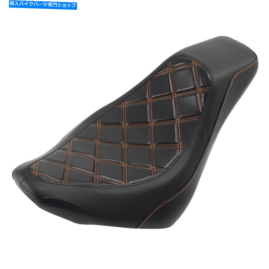シート Solo RiderドライバシートフィットハーレーソフトティックストリートボブFXBB FLHCS 18-21 FLSL Solo Rider Driver Seat Fit For Harley Softail Street Bob FXBB FLHCS 18-21 FLSL【並行輸入品】