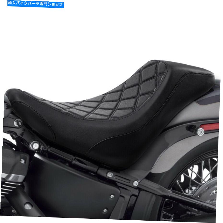 シート ブラックソロライダードライバシートフィットハーレーソフトストリートボブ18-21 Flsl Flhcs Black Solo Rider Driver Seat Fit For Harley Softail Street Bob 18-21 FLSL FLHCS【並行輸入品】 46,993円