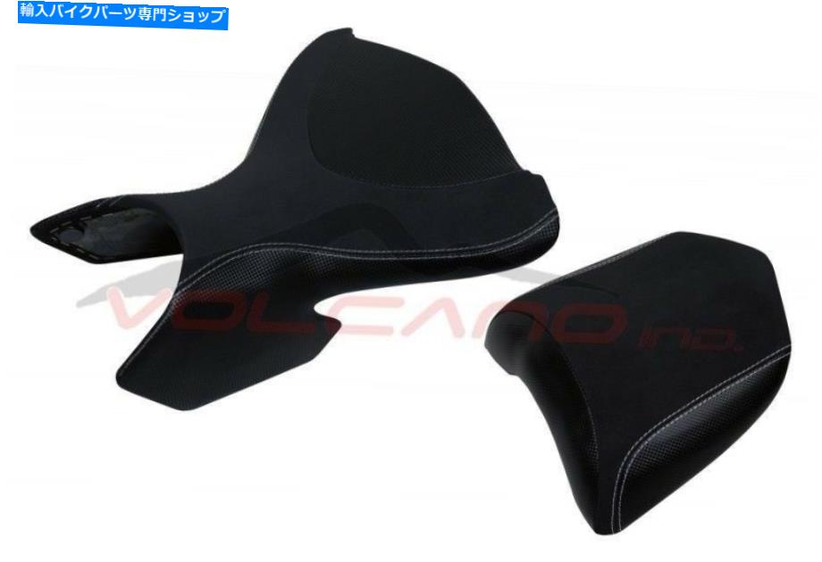 シート DUCATI MULTISTRADA 620/1000/1100火山デザインシートカバーアンチスリップブラックホワイト Ducati Multistrada 620 /1000/1100 Volcano design Seat cover Anti slip black whit【並行輸入品】