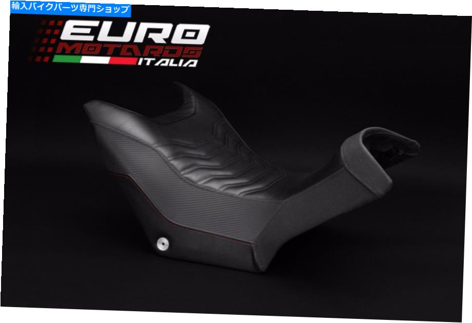 シート Luimoto Tec-GripシートカバーライダーのためのDucati Multistrada 1200 Enduro 2016-2019 Luimoto Tec-Grip Seat Cover Rider For Ducati Multistrada 1200 Enduro 2016-2019【並行輸入品】