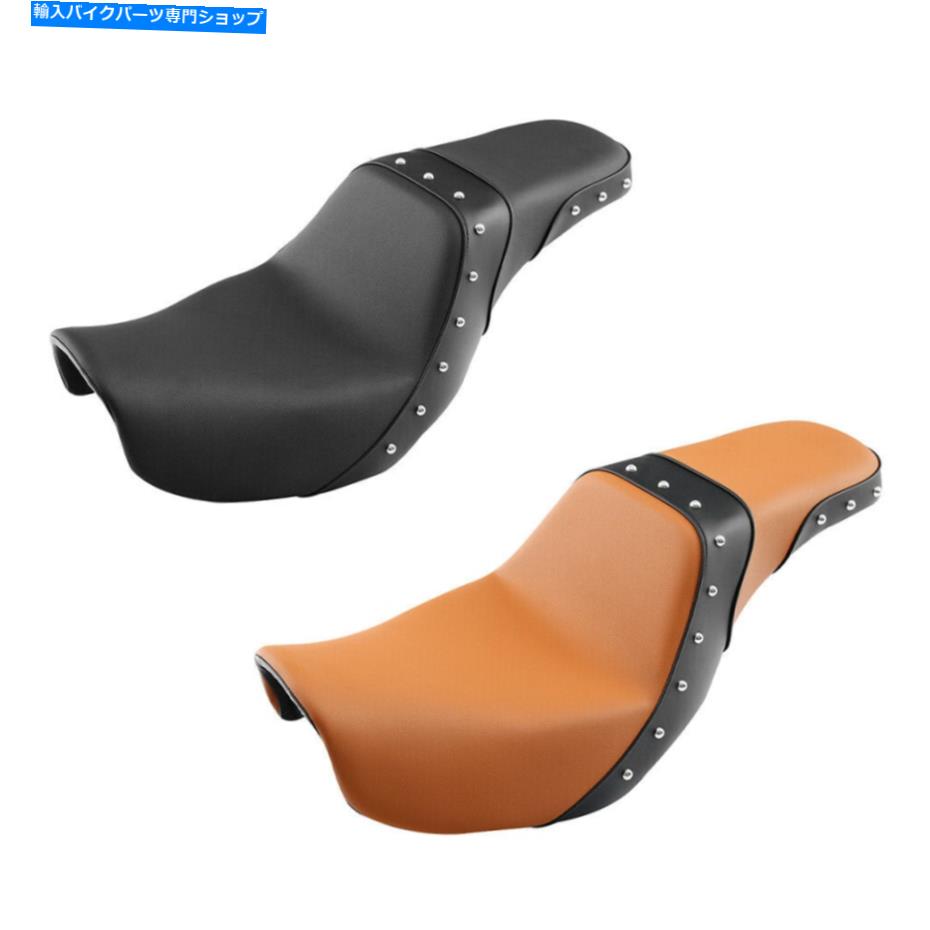 シート ハーレーダイナローライダーストリートボブワイドグライド06-17のための運転席旅客シートフィット Driver Passenger Seat Fit For Harley Dyna Low Rider Street Bob Wide Glide 06-17【並行輸入品】