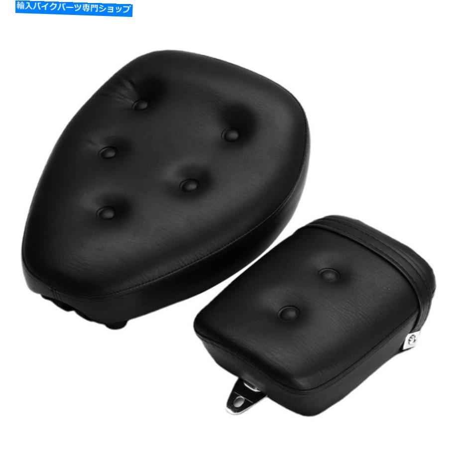 シート ヤマハ・Virago XV250 88-13 kyのためのバイクの前後の運転席のシートパッドクッション Motorbike Front & Rear Driver Seat Pad Cushion for Yamaha Virago XV250 88-13 KY【並行輸入品】