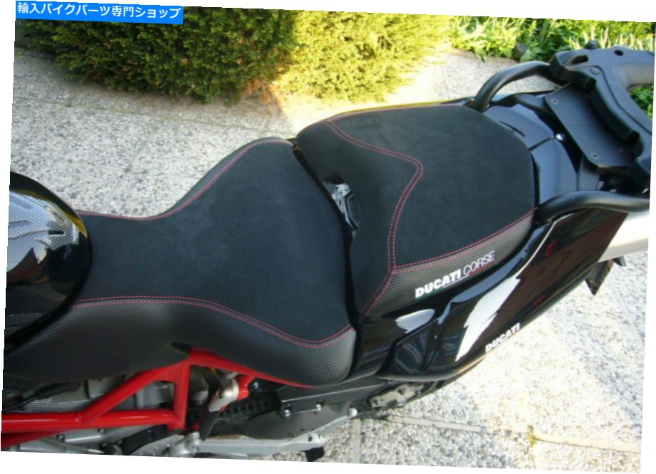 シート Motoカスタムドゥカティのためのサドルマルチリストラダ1100シートカバー Set Saddle Multistrada 1100 Seat Cover For Moto Custom Ducati【並行輸入品】