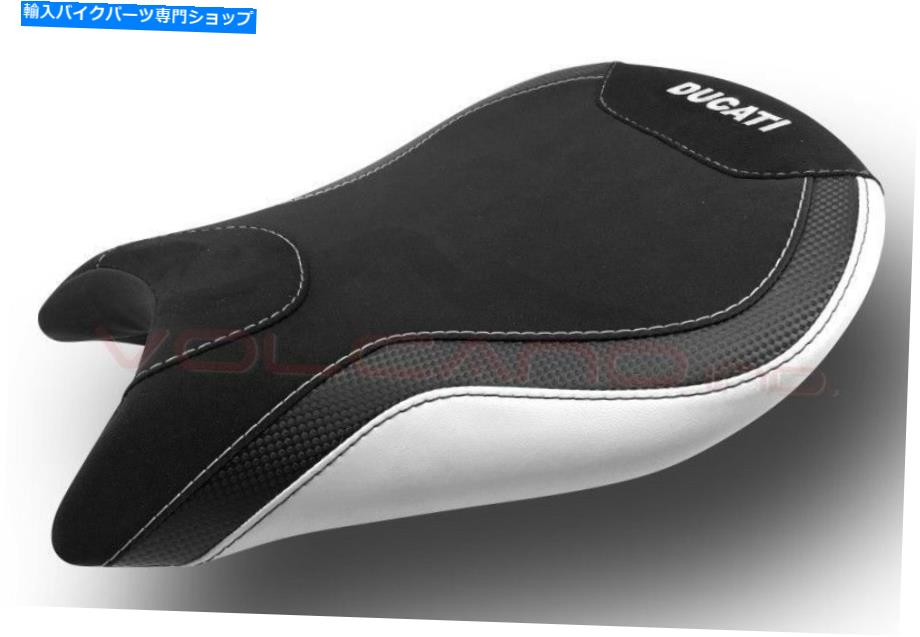シート Ducati StreetFighter 848 1098火山デザインシートカバーアンチスリップブラックホワイト Ducati Streetfighter 848 1098 Volcano design Seat cover Anti slip Black white【並行輸入品】 46,993円