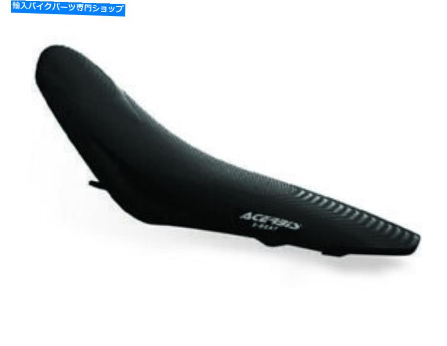 シート AcerbisシングルピースXシート - ブラック2205390001 Acerbis Single Piece X-Seat - Black 2205390001【並行輸入品】