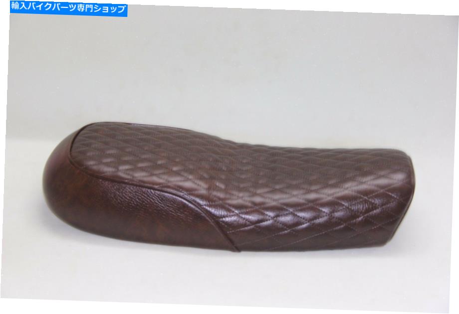 シート 1970-1972ヤマハRD350 R5 DS7ロープロファイルカフェレーサーオートバイシートコード：L2080 1970-1972 Yamaha RD350 R5 DS7 low profile cafe racer motorcycle seat CODE: L2080【並行輸入品】
