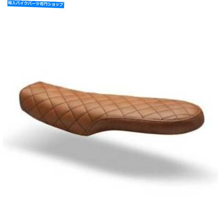 シート ISCレーサーテープCX 500モトオートバイの合成レザーABSプラスチックシートブラウン ISC Racer Tapes CX 500 Moto Motorcycle Synthetic Leather ABS Plastic Seat Brown【並行輸入品】｜Us Custom Parts Shop USDM
