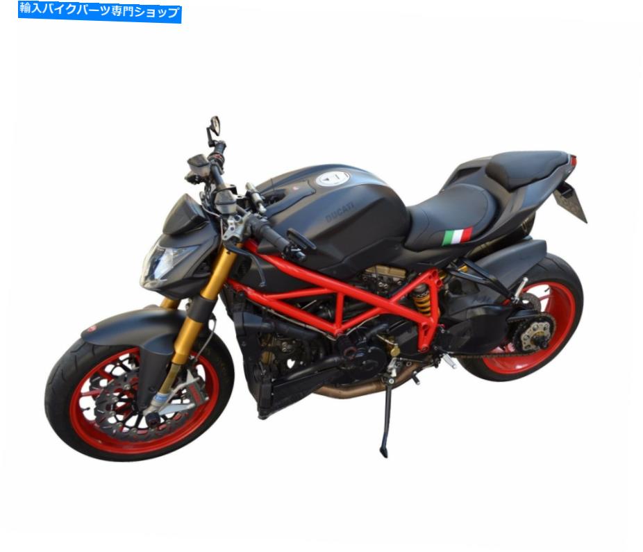 シート Ducati StreetFighter 848 1098 2009-2015 Motok Seat Cover D455 / K2アンチスリップ Ducati Streetfighter 848 1098 2009-2015 MotoK Seat Cover D455/K2 ANTI SLIP【並行輸入品】