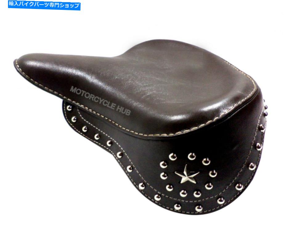 シート インドチーフスカウトドライバー800 1500 Gilroyロードマスターソロレザーシートブラウン Indian Chief Scout Drifter 800 1500 Gilroy Roadmaster Solo Leather Seat Brown【並行輸入品】