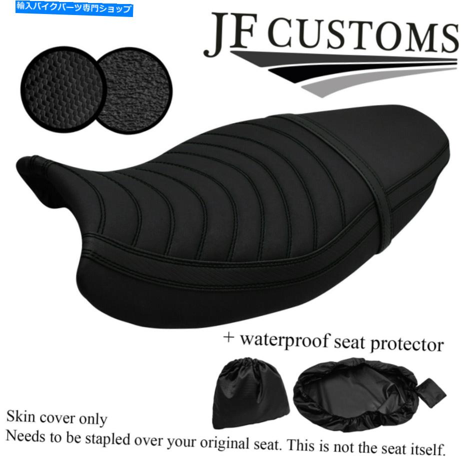 シート DSG5ブラックステッチカスタムフィットTriumph Sprint ST 955 I 99-04シートカバー+ WSP DSG5 BLACK STITCH CUSTOM FITS TRIUMPH SPRINT ST 955 i 99-04 SEAT COVER + WSP【並行輸入品】