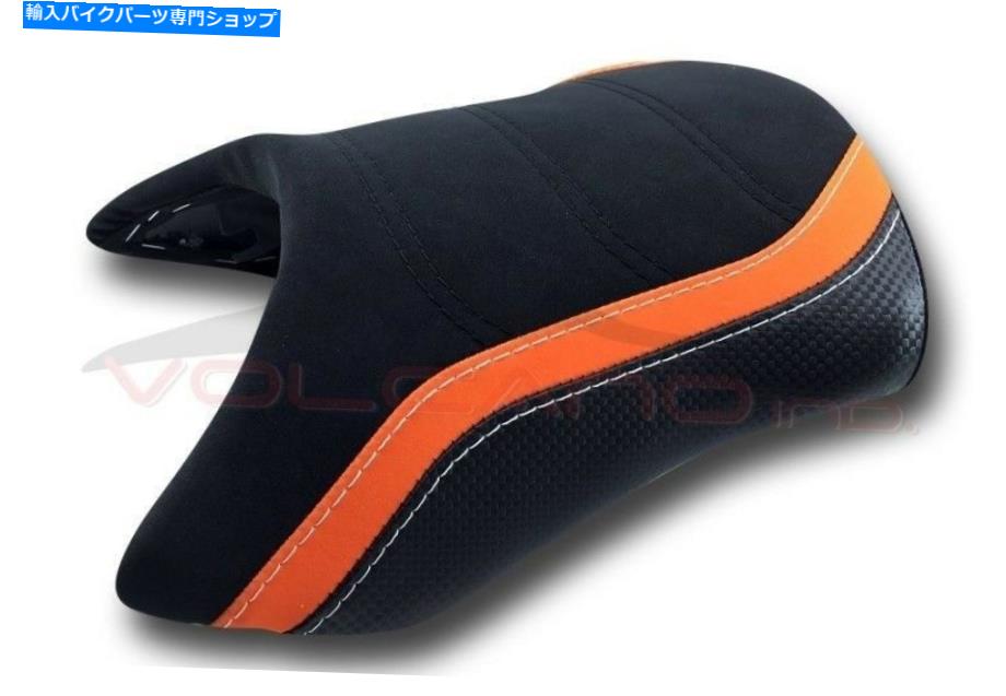 シート KTM RC 125/200/390 2015-2017火山デザインシートカバーアンチスリップブラックオレンジ Ktm Rc 125 / 200 /390 2015-2017 Volcano design Seat cover Anti slip Black Orange【並行輸入品】｜Us Custom Parts Shop USDM