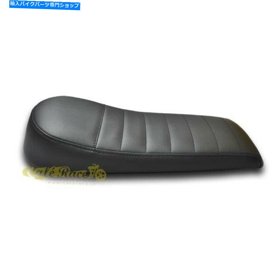 シート サドルブラットスタイルブラックスクランブラカフェレーサーシートツアーベンチシットバンク Saddle Brat Style Black Scrambler Cafe Racer Seat Tour Bench Sitzbank【並行輸入品】