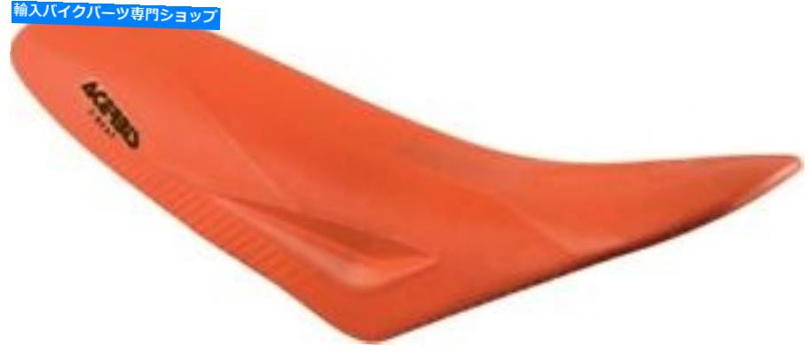 シート AcerbisシングルピースXシート - オレンジ2142030237 Acerbis Single Piece X-Seat - Orange 2142030237【並行輸入品】