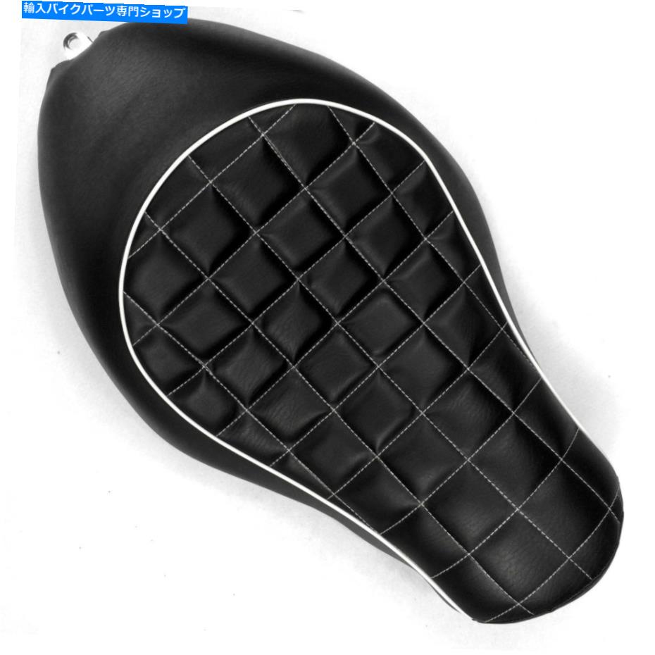 シート Solo Driverチェックスタイルのレザーシートは05-13ハーリースポーツスターXL883 Solo Driver Checks Style Leather Seat For 05-13 Harley Sportster XL883【並行輸入品】｜Us Custom Parts Shop USDM