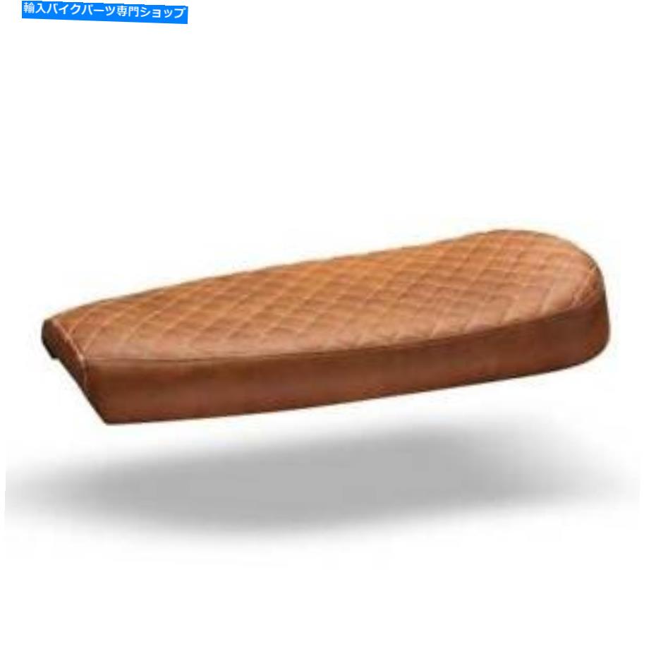 シート ISCレーサーテープSCRF4シートSCRAMBSADLE合成レザーABSプラスチックブラウン ISC Racer Tapes SCRF4 Seat Scrambsadle Synthetic Leather ABS Plastic Brown【並行輸入品】