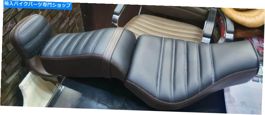 シート ロイヤルエンフィールドスタンダードマシズムクッションスーパーローシート固定背もたれブラック Royal Enfield Standard Machismo Cushioned Super Low Seat Fixed Backrest Black【並行輸入品】