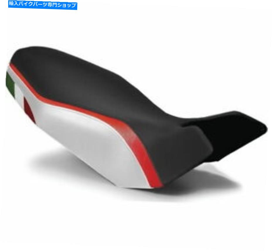 シート ルイモトシートカバーのためのドゥカティブラック/ホワイト/イタリアンの旗チームイタリアライダー Luimoto Seat Covers for Ducati Black/White/Italian Flag Team Italia Rider【並行輸入品】