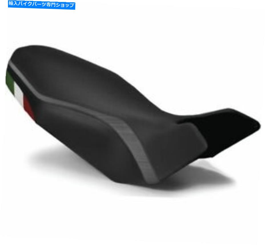 シート Luimotoシートカバードゥカティブラック/イタリアの国旗チームItalia Rider - 1082105 Luimoto Seat Covers for Ducati Black/Italian Flag Team Italia Rider - 1082105【並行輸入品】