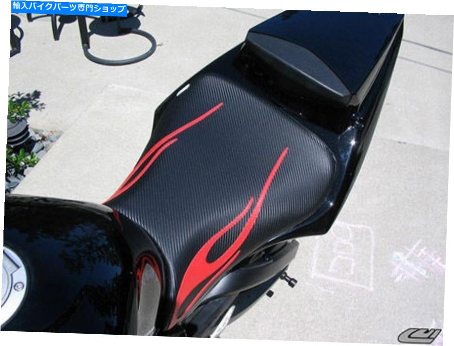 シート ヤマハR6 03-05 R6S 06-09ライダー＆助手席カバーカバーフレームルイモト YAMAHA R6 03-05 R6S 06-09 RIDER & PASSENGER SEAT COVER COVERS FLAME LUIMOTO【並行輸入品】 45,372円