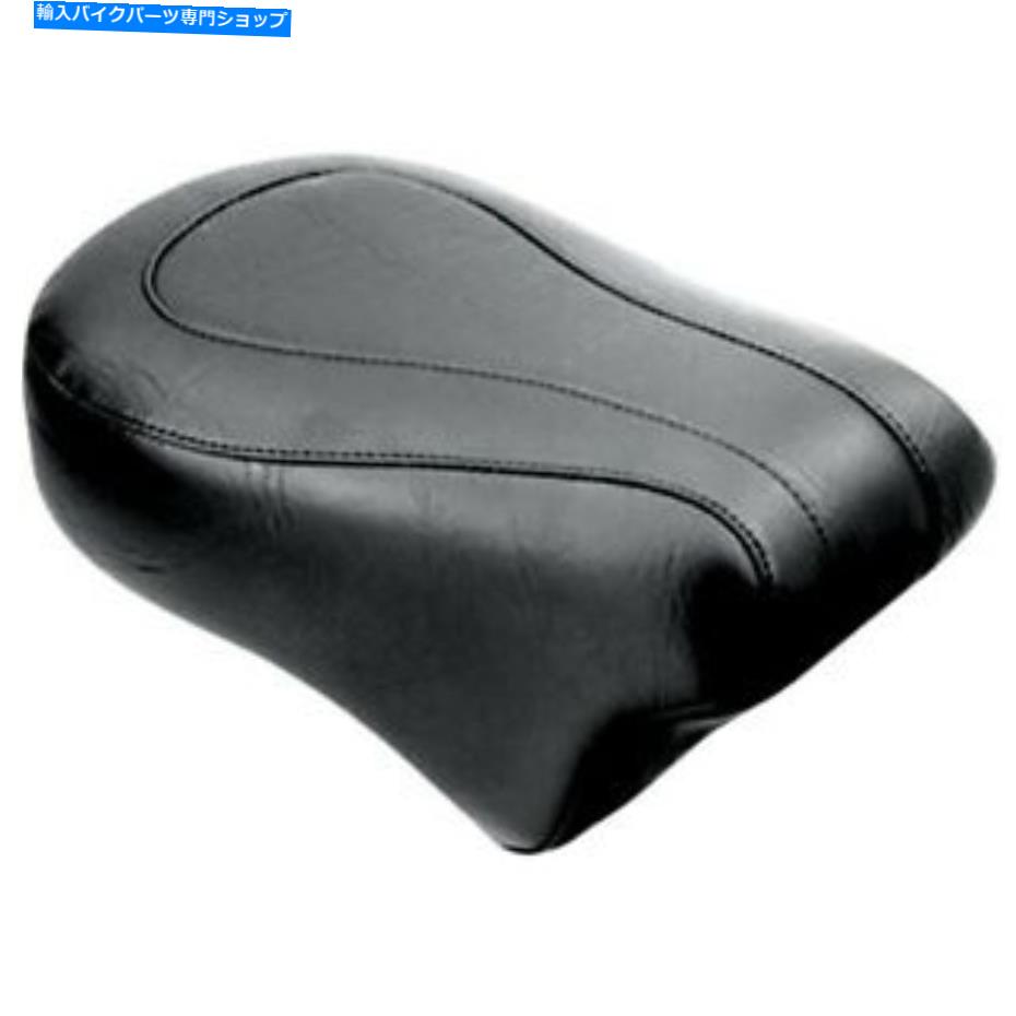 シート マスタングシートブラックビンテージスタンダードリアシートピリオンハーリーダイナモデル06-17 Mustang Seats Black Vintage Standard Rear Seat Pillion Harley Dyna Models 06-17【並行輸入品】｜Us Custom Parts Shop USDM